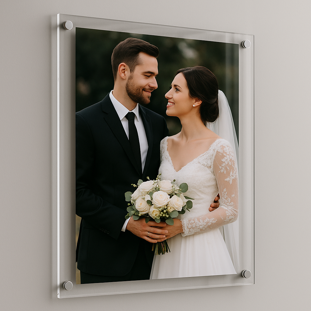 Couple Photo in Acrylic Photo Frame